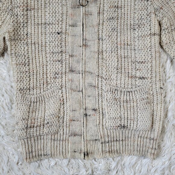 Vintage Chunky Pendleton Wool Cardigan knit Sweater Size Small - Picture 3 of 15